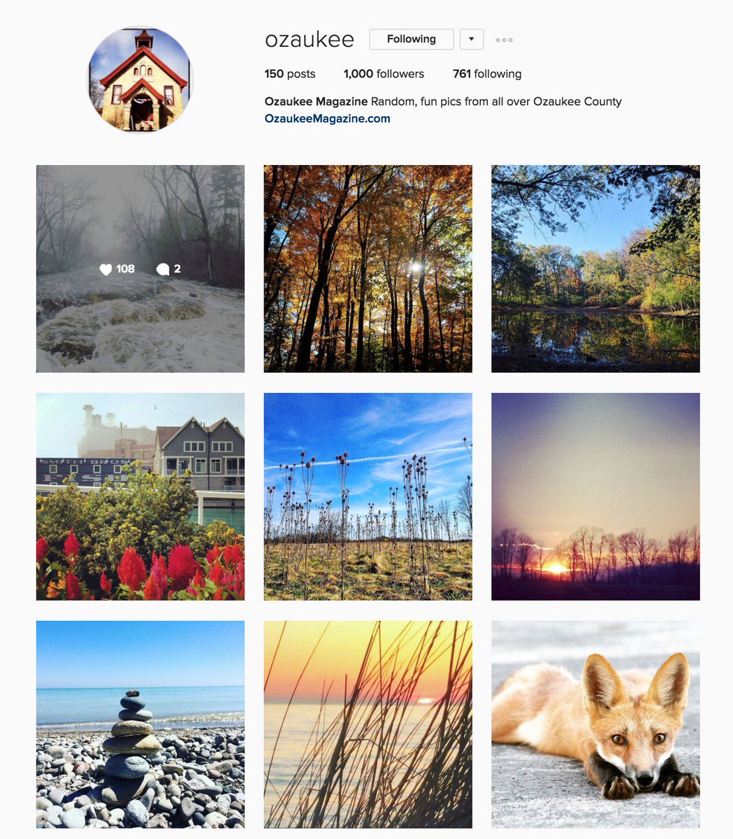 Looking to follow us online? Good! instagram.com/ozaukee #ozaukee #thiensville #grafton #portwashington #cedarburg #fredonia #oz #county 🤣