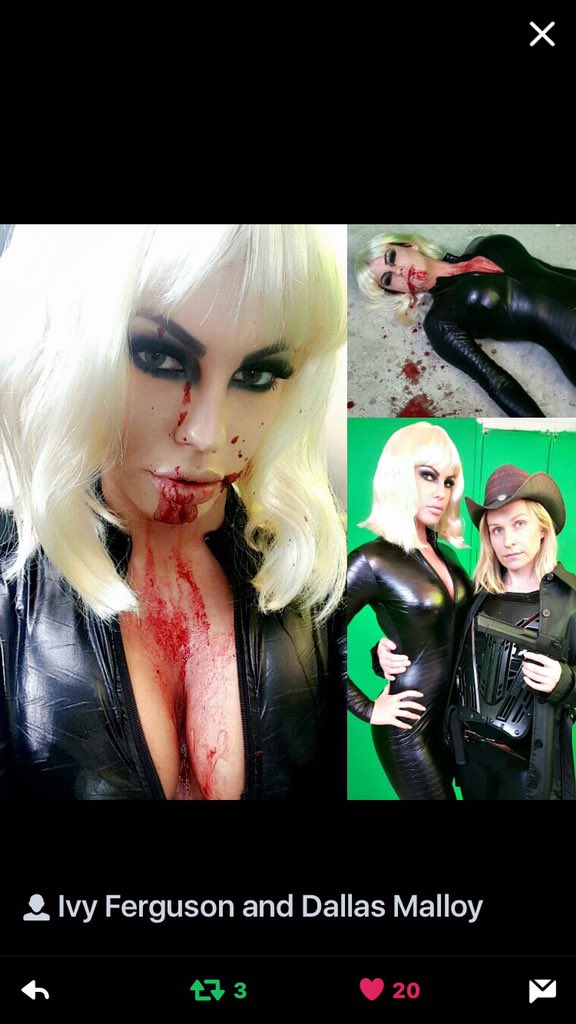 UberGenre's tweet photo. @TheDallasMalloy @tomjenkinsacts @truewestactress @GaddisPeter @Ivy_Ferguson @timodonnell14 #horrormovie #attackofthebimbos https://t.co/0VWhvJmB0D