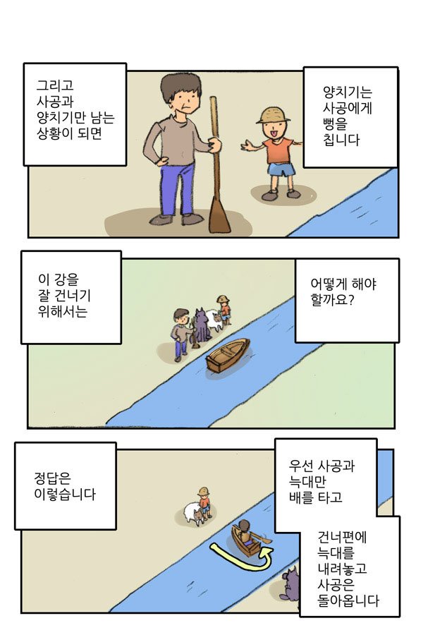 마사토끼와 함께 6.강 건너기 문제 