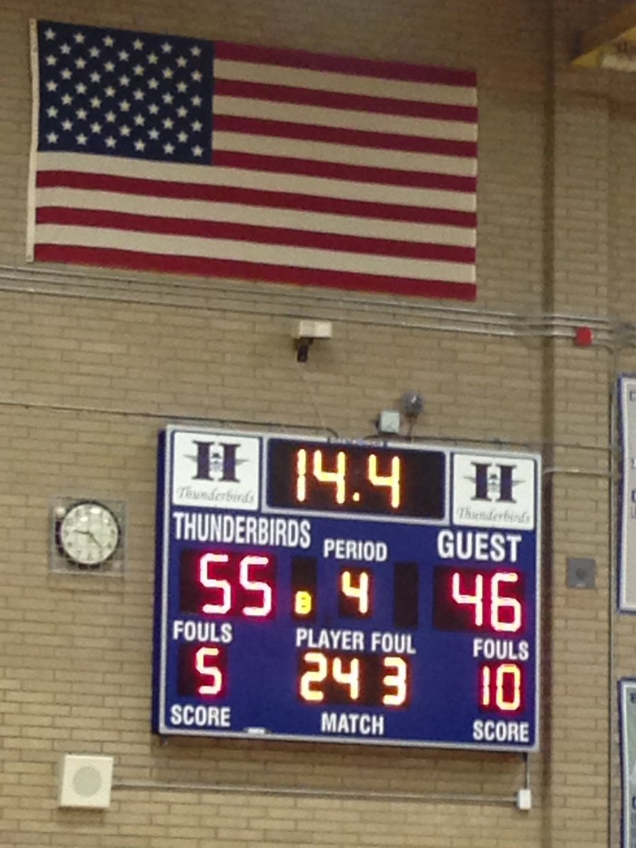 HinkleyHS's tweet photo. Hinkley Girls BBall brings home an impressive win!! #tbirdteamwork #woohoo https://t.co/gFs8xEjpnU