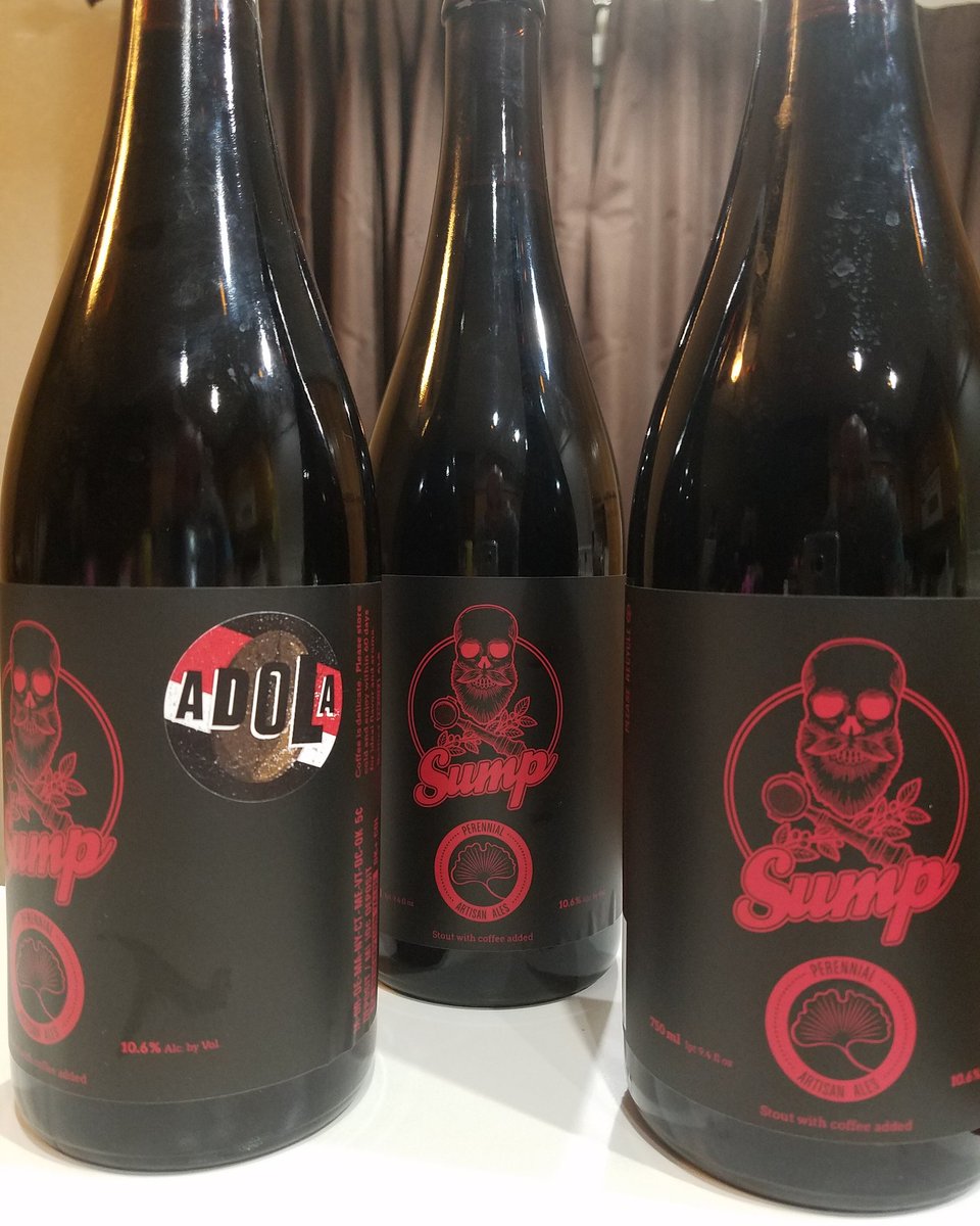 CraftBeerReview's tweet photo. .@PerennialBeer Sump & Adola Sump. Pretty excited to crack these brews open. Salud! #craftbeer #azmcbl https://t.co/jmtebt4NXQ