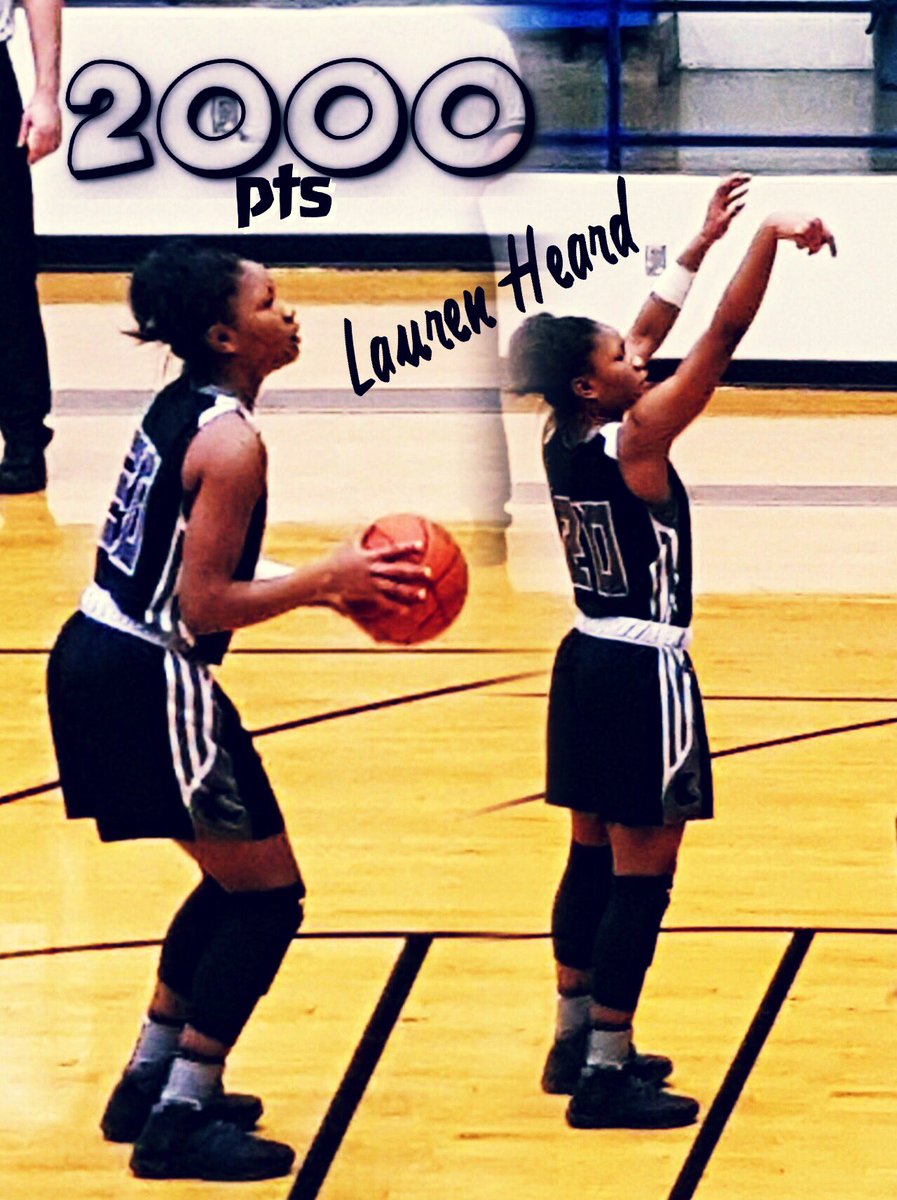2coachis2teach's tweet photo. Congrats to Lauren Heard on scoring her 2️⃣0️⃣0️⃣0️⃣th point. Lauren has 2018 points in her high school career at Denton Guyer. #2000ptclub https://t.co/0pwHmmTIe1