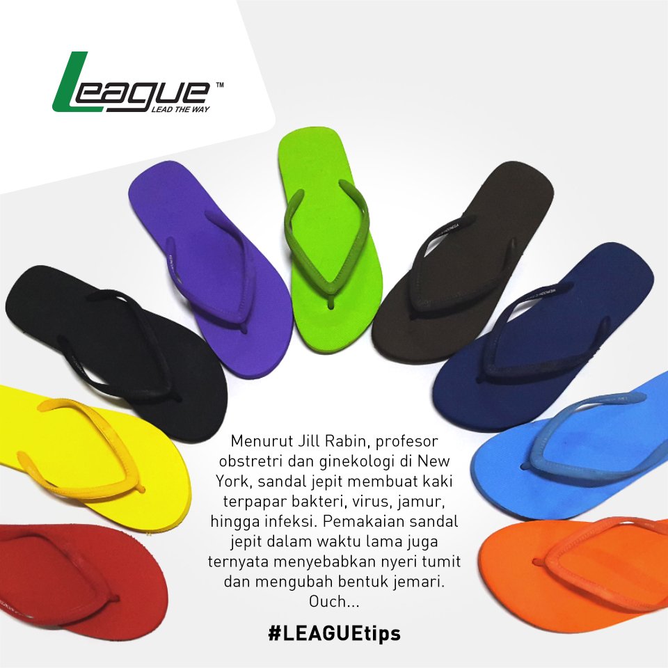 league_world's tweet photo. Ternyata memakai sandal jepit terlalu lama bisa menyebabkan nyeri tumit. Apa ya penyebabnya? Simak #LeagueTips https://t.co/S45gXSME8M
