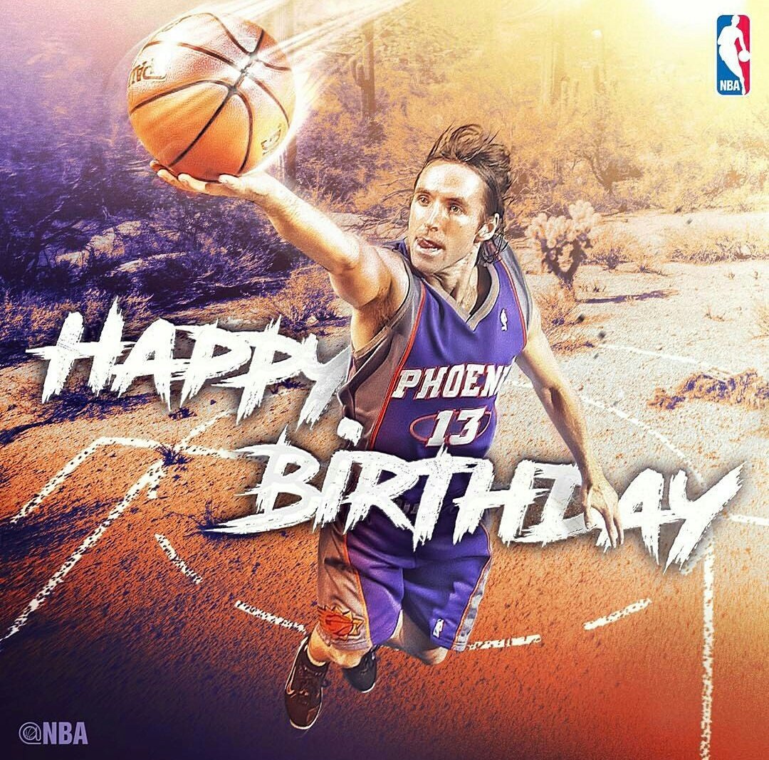 Happy Birthday Steve Nash!!      