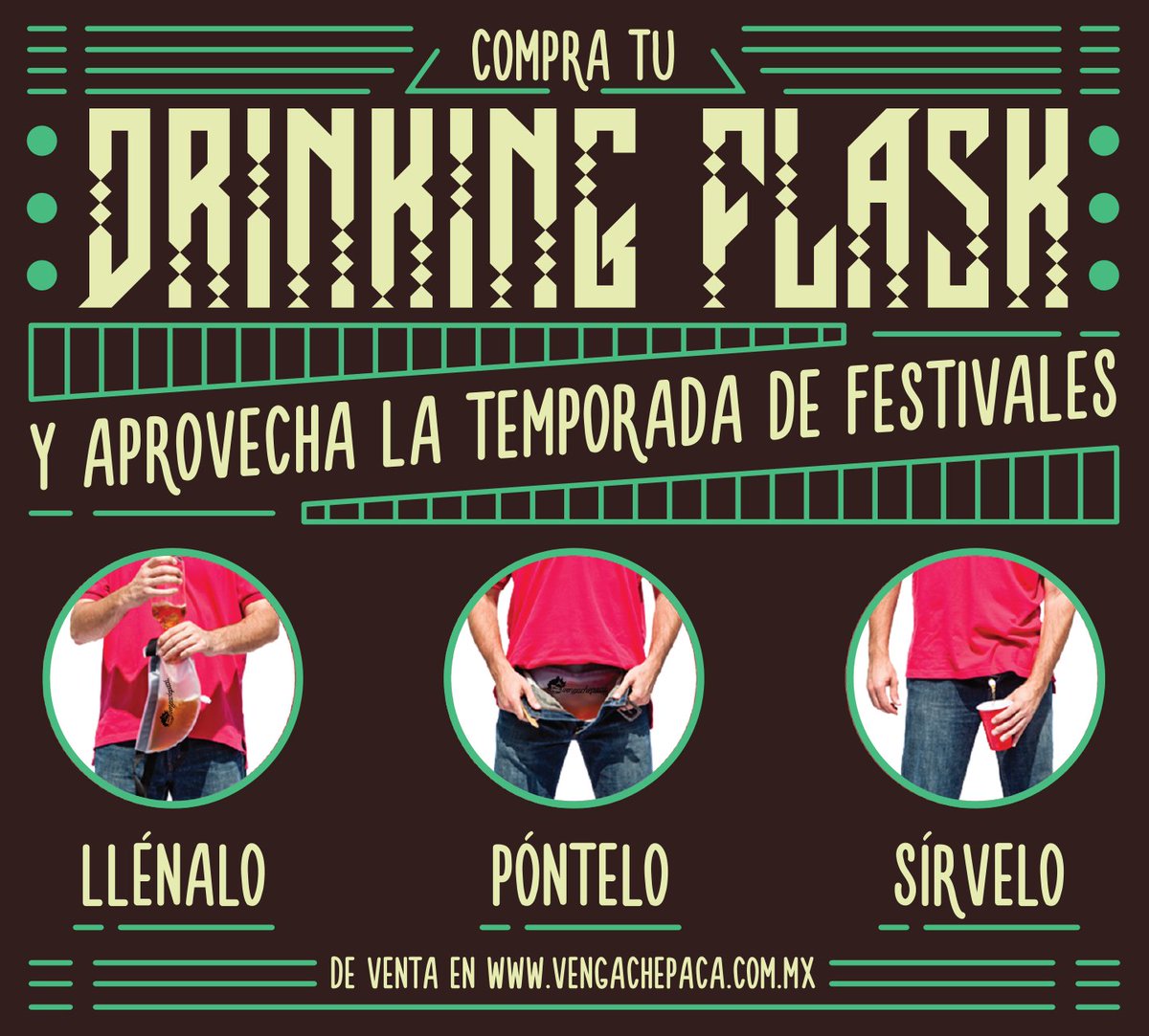 VENGACHEPACA_MX's tweet photo. Se vienen Bahidorá, Vive Latino, VAIVÉN, Ceremonia, entre otros. Así que aprovecha y compra tu DRINKING FLASK!!
https://t.co/afXGJyxKuP https://t.co/eLIBRmKuSn