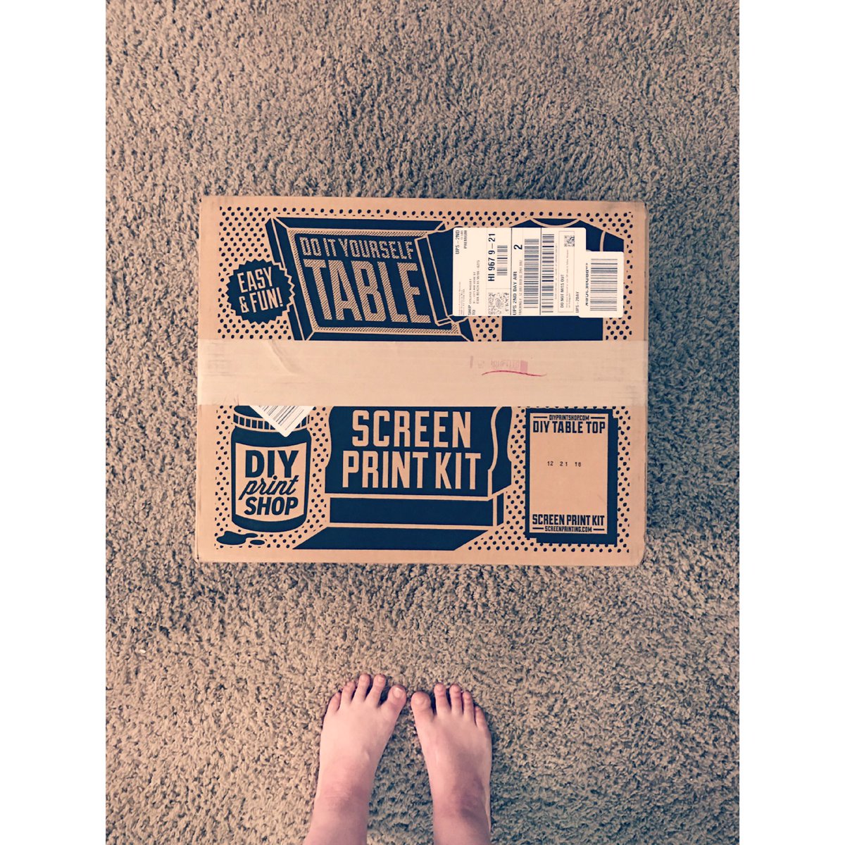 heyitsebey's tweet photo. Seriously so excited about this! 
#screenprinting @TheDIYPrintShop https://t.co/8PZ0JfWpe8