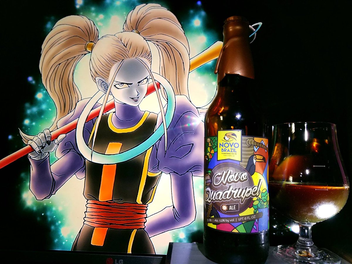 DragoFlanJesPie's tweet photo. https://t.co/iY80gh6deq @novobrazilbrew #NovoQuadrupel #DragonBallSuper #Dizzy #Bourbon #Barraged #Trappist #craftbeer #Angels #Gods #clowns https://t.co/cttWBkWILi