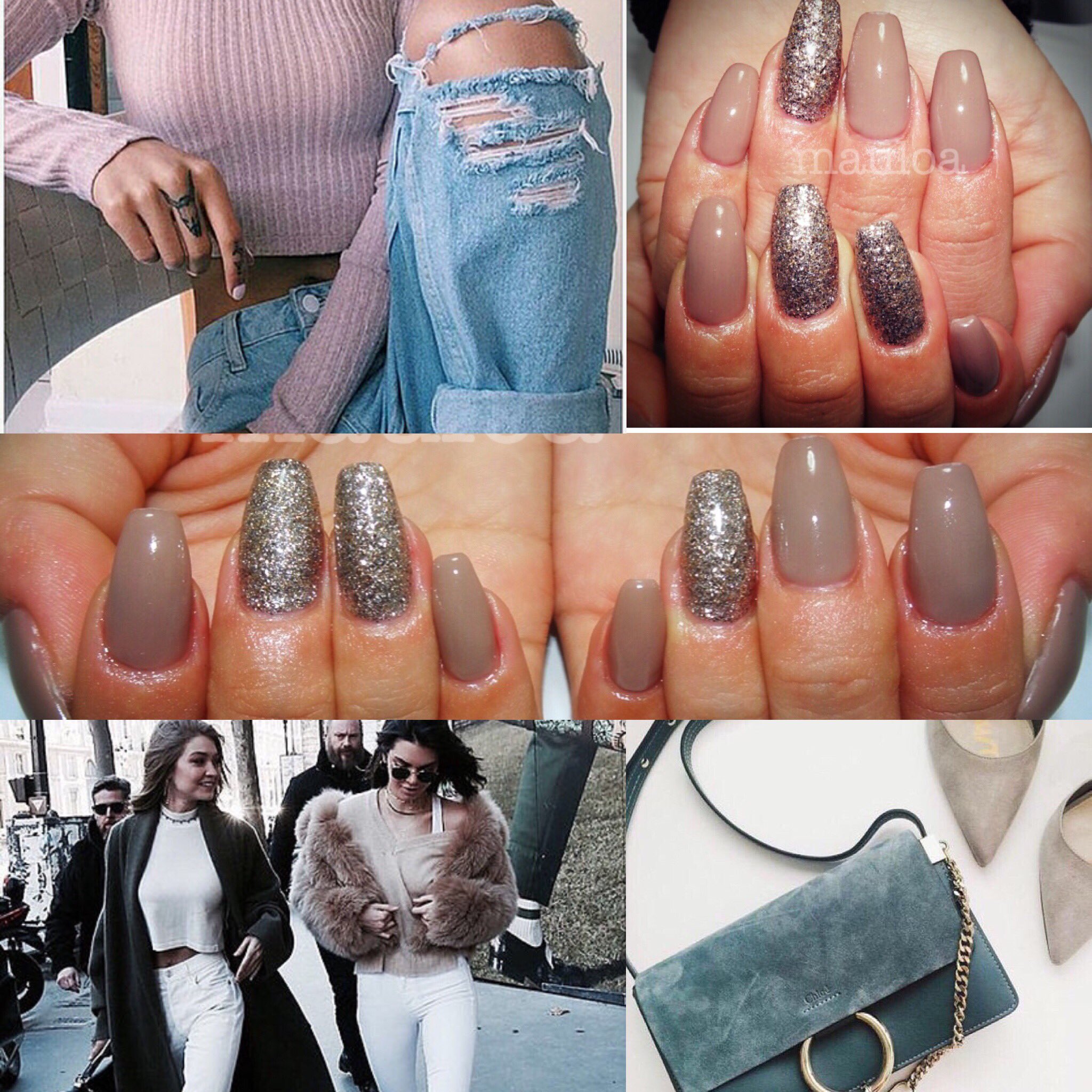 Mauloa ネイル ジェル ネイルデザイン ネイルアート 冬ネイル ウインターネイル 冬ネイル16 秋ネイル オータム ネイル 富田林 ミラーネイル クロムパウダー ミラーパウダー グレージュネイル シルバーネイル ワンカラーネイル グレージュネイル スワロ