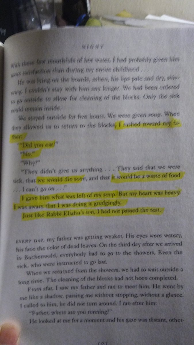 MBea2314's tweet photo. Even as he starts coming at odds with his own survival and starts to hesitate, Elie cares for his father until the end. #bronke2 https://t.co/UWJo8VCq6U