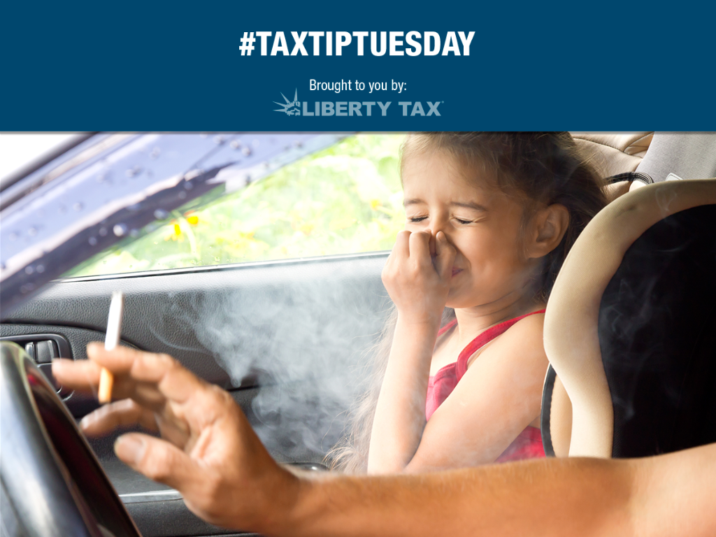 libertytax's tweet photo. #TaxTipTuesday Trying to stop smoking? You may be able to deduct the cost of the smoking aides you are using. #esigs https://t.co/BXr9bw7VpY