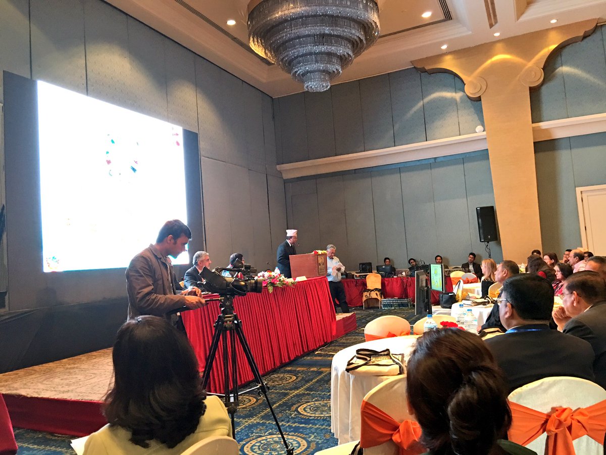 sushilbaral's tweet photo. Day2: #JAR2017 started we with presentation on National Health Insurance Programme, which aims to provide insurance cover to people #SHSDC https://t.co/8d9fAeZvPA
