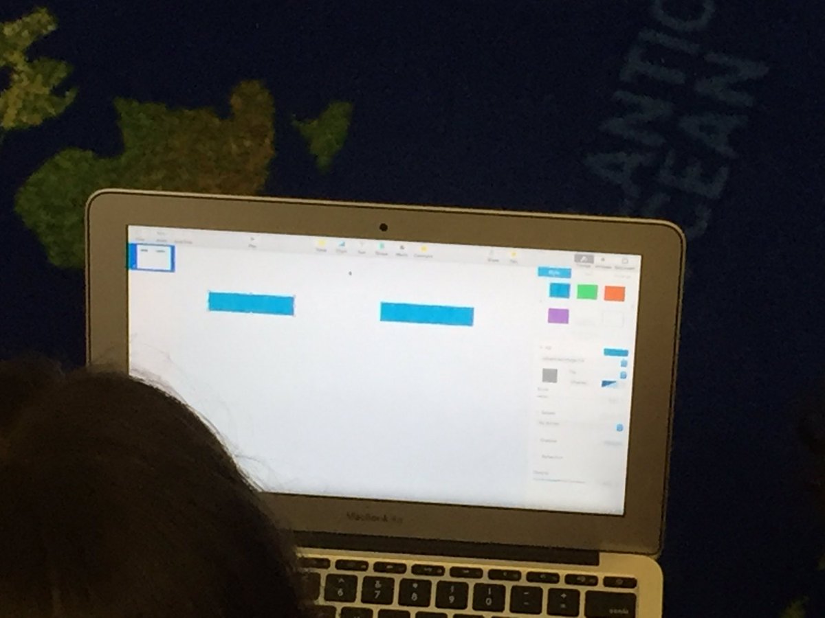 mraharnett's tweet image. it&apos;s simple stuff that matters most. Creating our graphic organizers through #applepages or #applekeynote #ADEchat grade 3A2 rocking it!!