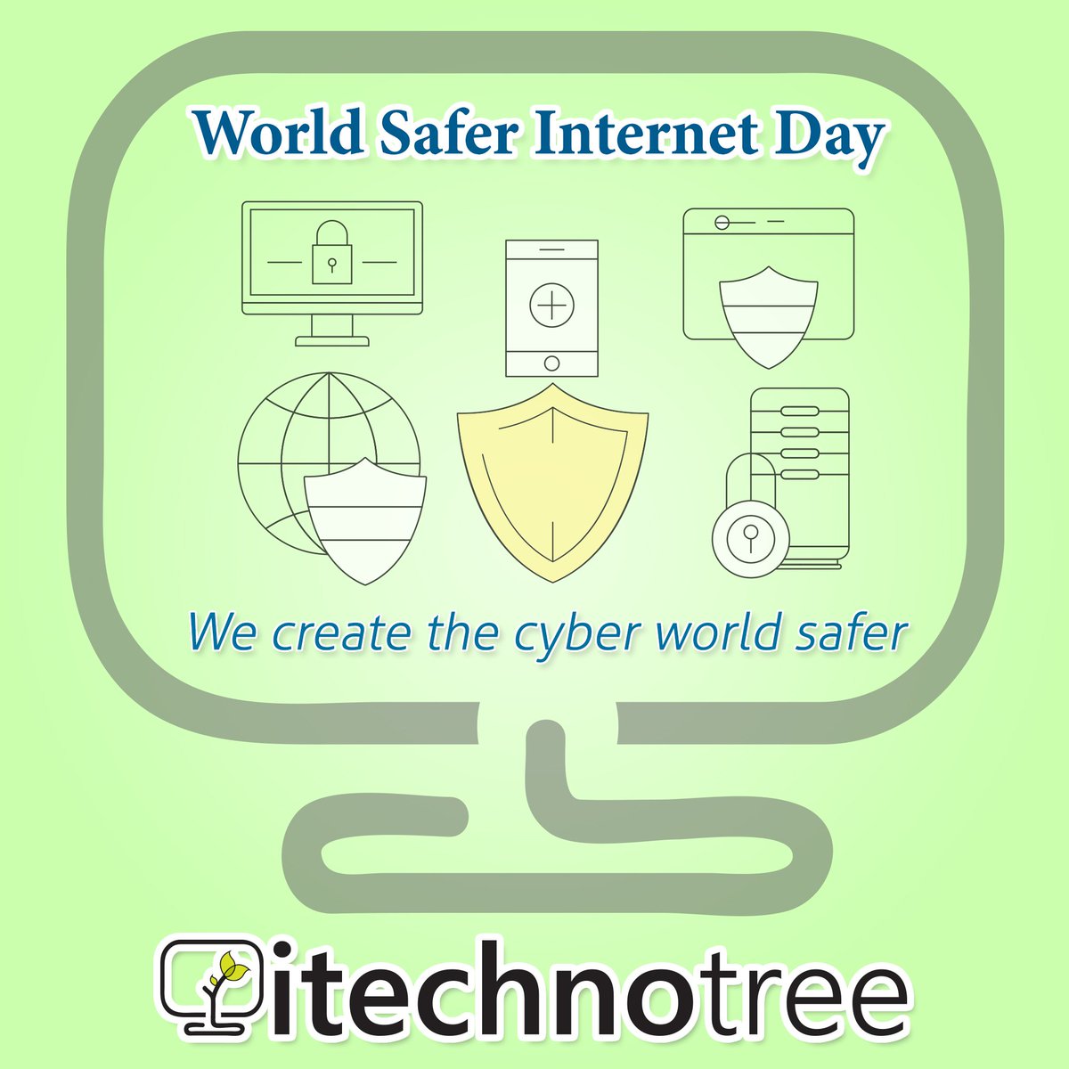 itechnotree's tweet photo. Log on to https://t.co/7ZYtrs3DCA and inch towards Safer internet experience
#WorldSaferInternetDay https://t.co/hO9v76IcC8