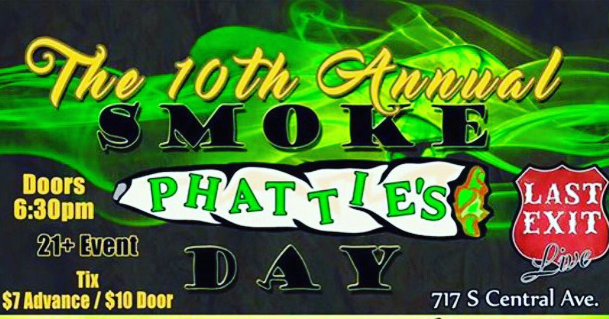 propertysix's tweet photo. SMOKE PHATTIES DAY STARRING PROPERTY SIX! #indieartist #livemusic https://t.co/0gOGreJj4n