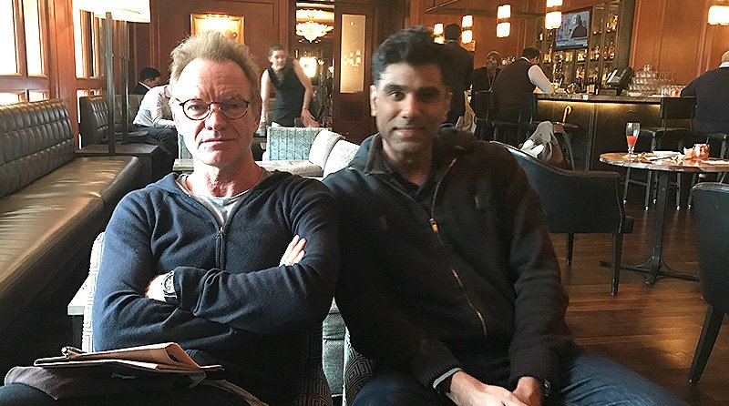 easyposeapp's tweet photo. Such a distinct honor for @rubendua to share his vision behind @easyposeapp with legendary yogi @OfficialSting https://t.co/57leLW7AMO 🙏 https://t.co/Iz41et0J4f