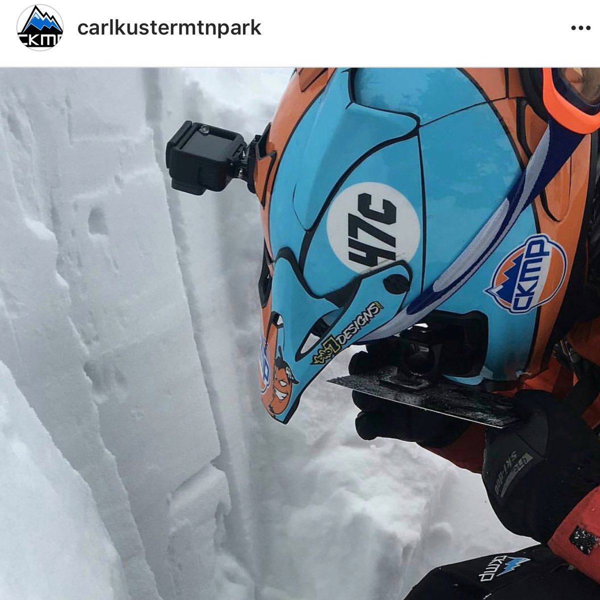 CarlKusterMtnPk's tweet photo. Always check the snowpack! #CKMP #skidoo #backcountry @CarlKusterMtnPk #CarlKuster https://t.co/SEp2DTlVUl