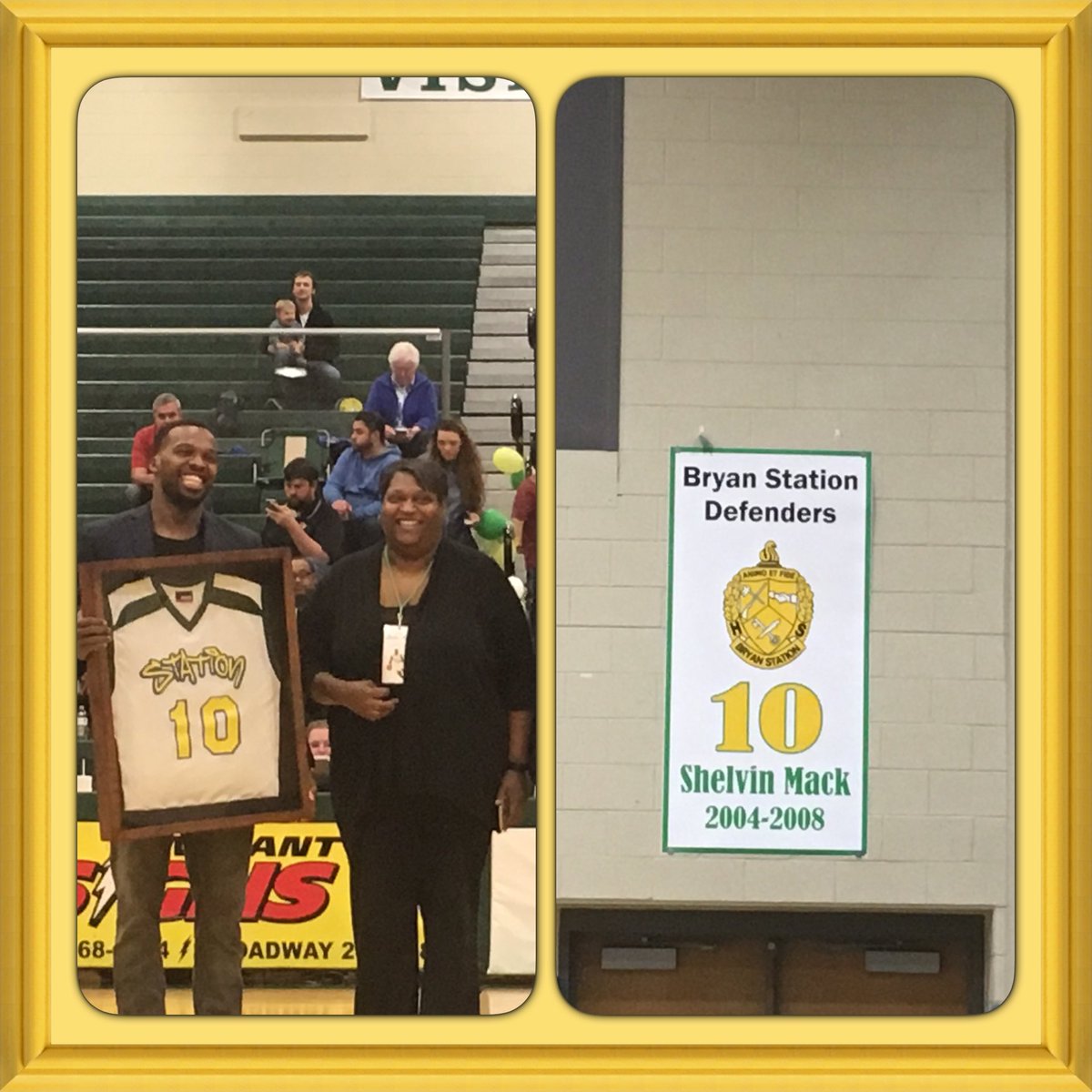BSHS_Defenders's tweet photo. Great night - pleasure to honor @ShelvinMack by retiring his #10 jersey #Defender4Life #StationNation https://t.co/D33eTVxe1S