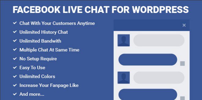 ThemeForrest's tweet image. Facebook Live Chat for WordPress Free download - themeforrest.org/free-download/… #ThemeForest