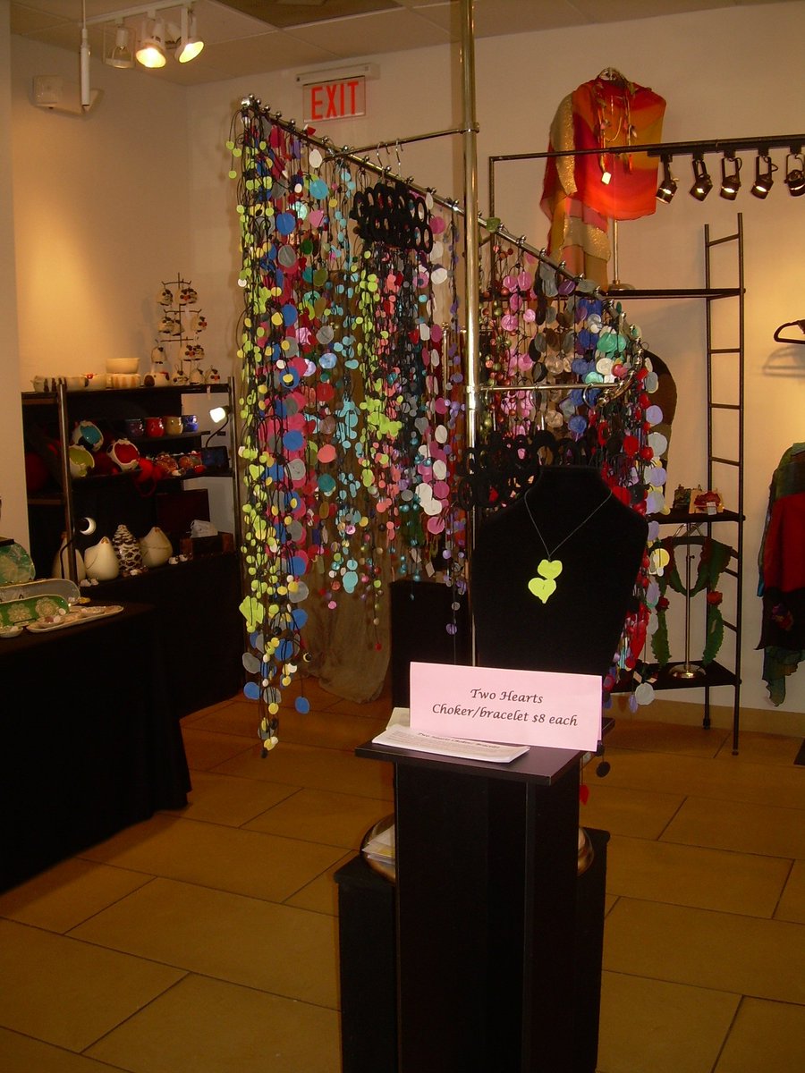 WinterArts' Gifts for Valentines!
open daily at Saddle Creek (next-door to Soft Surroundings) thruTues 2/14
Cool stuff by Talented Artists!