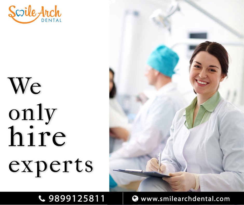 Don't fear when SMILE ARCH is here!
Contact us : 9899125811
More info : smilearchdental.com
#Smile #SmileArchDental #DentistinnewDelhi 🙂