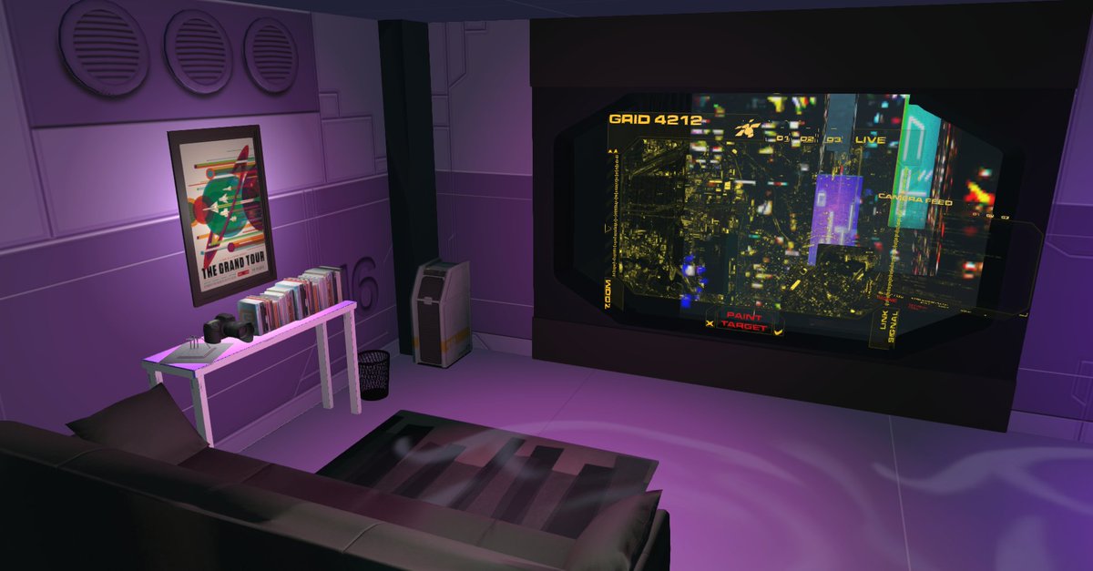 JC_3D's tweet photo. I'm creating my #VR hangout room inspired by Aech's basement in #ReadyPlayerOne in @highfidelityinc! This is just the beginning😈Come visit! https://t.co/CMzSgXmrqz