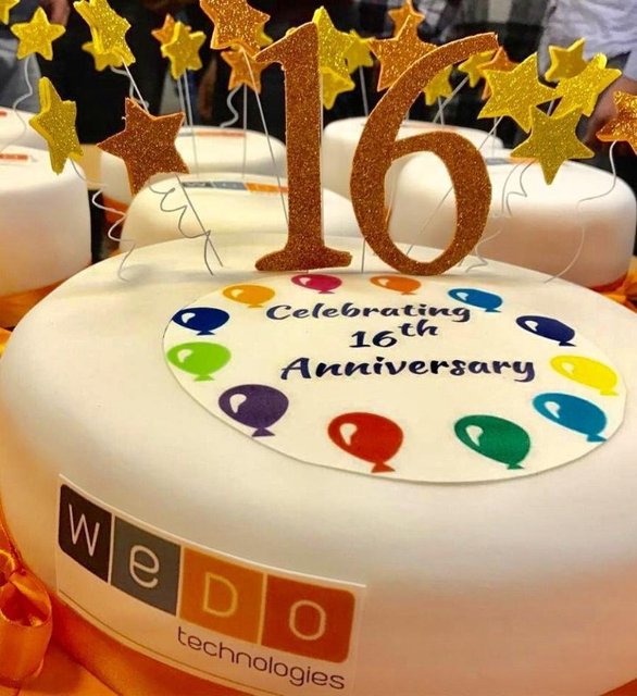 lmchibante's tweet photo. WeDo Technologies is celebrating its Sweet Sixteen! Excited about what lies ahead and what that means... @WeDoNews https://t.co/kd8AmCtNqZ https://t.co/qu4RDnCqyI