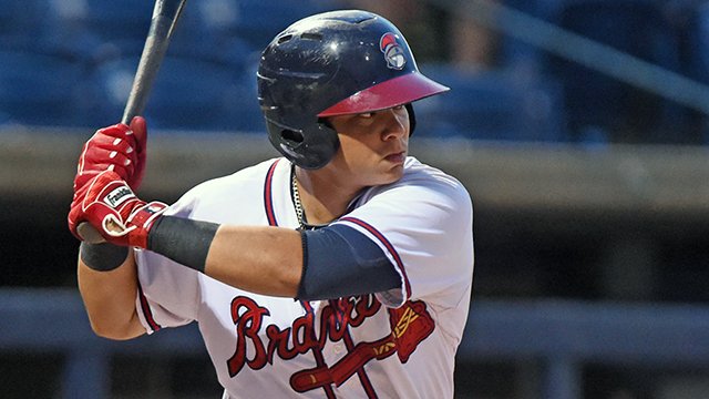 MiLB's tweet photo. #Braves prospect Jonathan Morales drives in the decisive run as Puerto Rico wins @Culiacan2017. https://t.co/lAzhHlhOXU https://t.co/QrrothQF1Q