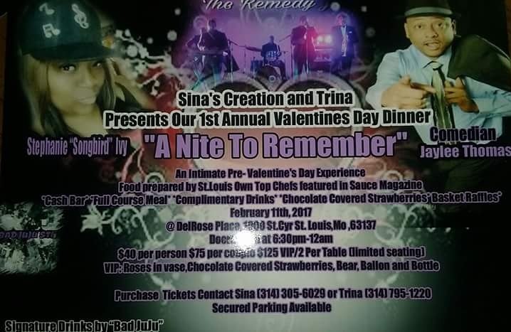 JayleeThomas5's tweet photo. This Saturday Night Love &amp; Laughter DellRose Place 1000 St. Cyr https://t.co/k3P9NGCAjt