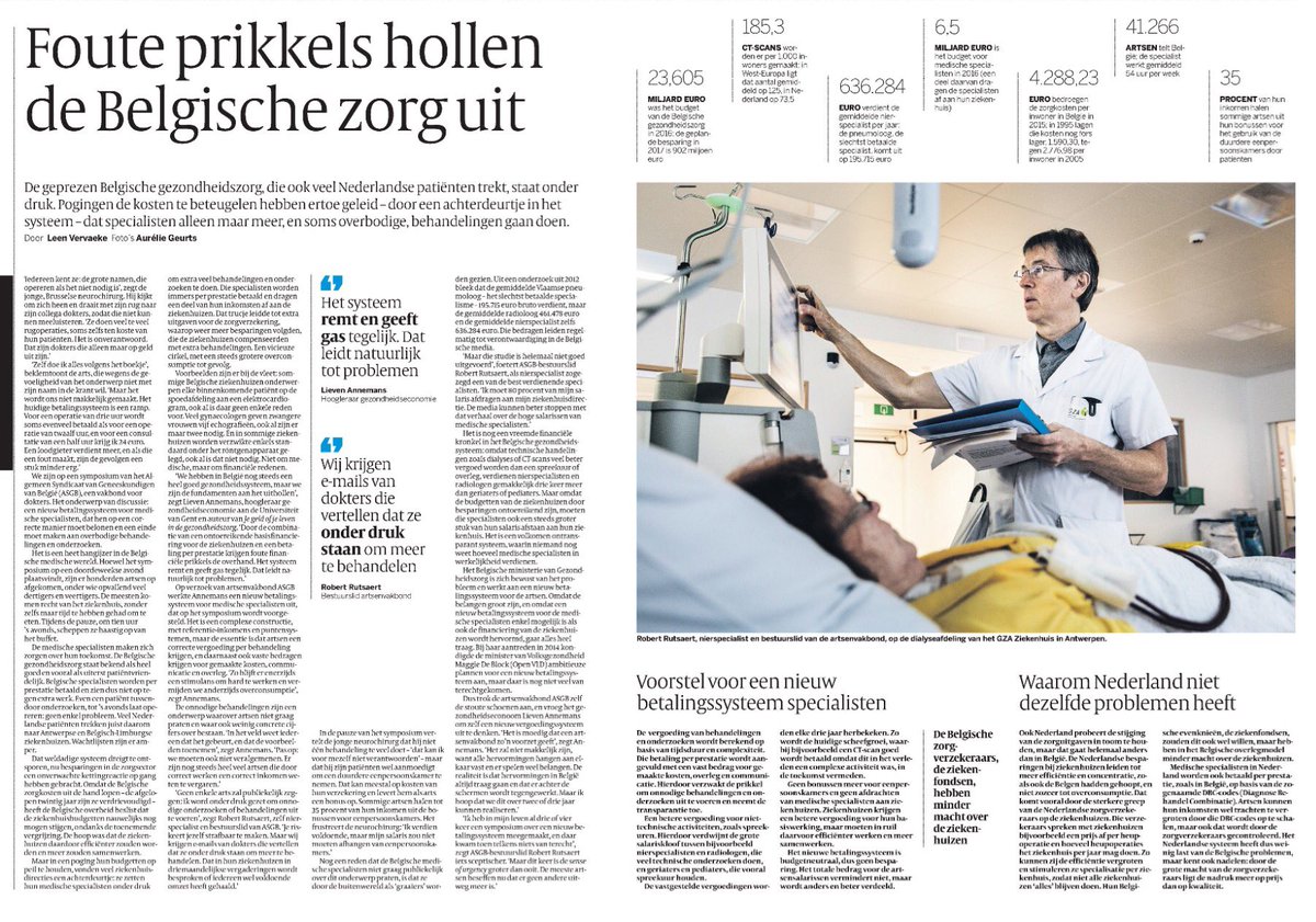 Steeds meer overbodige behandelingen door Belgische artsen...
volkskrant.nl/wetenschap/bel…