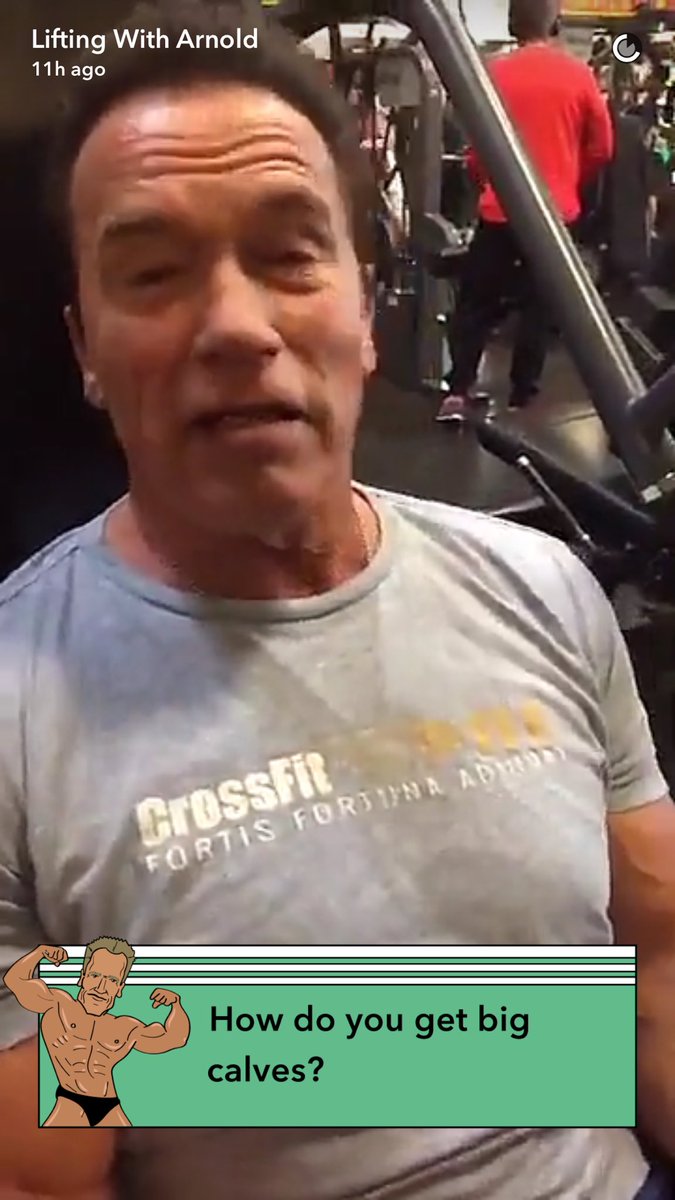 CrossFit's tweet photo. Nice shirt @Schwarzenegger https://t.co/815IUGctxz