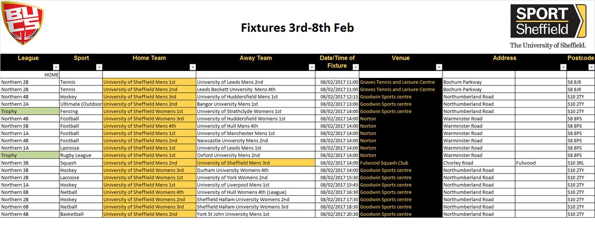 SportSheffCS's tweet image. So as Refreshers Festival is in full swing, some exciting home fixtures are about to kick off - head out and support the Black&amp;amp;Gold legends!