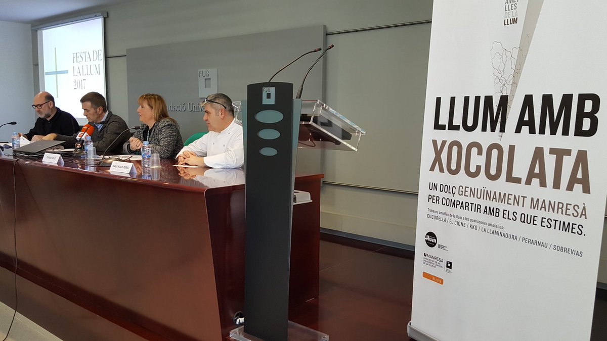 UManresa's tweet photo. Aquesta Llum serà molt dolça. Presentem les Ametlles de la Llum del segle XXI https://t.co/YRqL9v8lFs