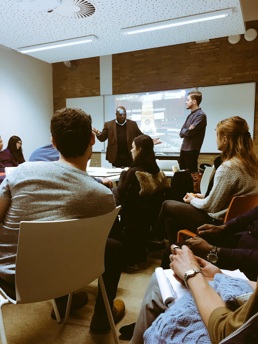 Salampard_X's tweet photo. Just when i thought my masters program couldn't get any better. #TheArtofNegotiation #NegotiationWorkshop @ritthyou https://t.co/xYoHSnW2Cd