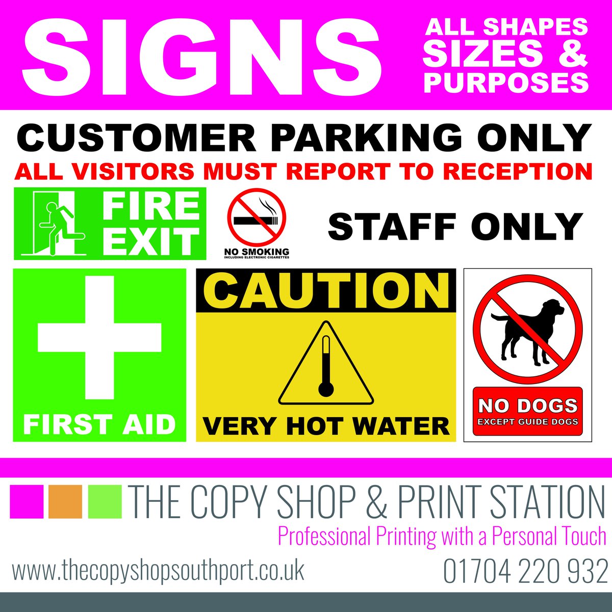 TheCopyShopPS's tweet photo. Looking for custom signs to suit your home, business or project? Need a bespoke size, design or finish? Give us a call today. https://t.co/afslNXjZr7