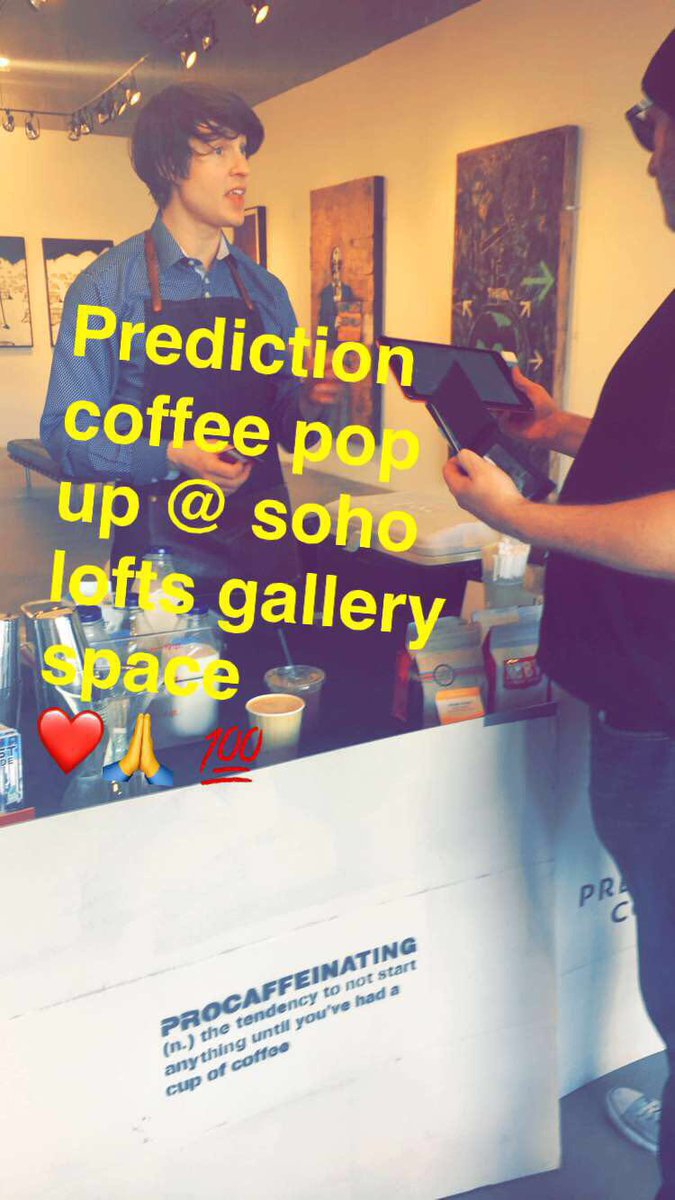 thewaxgenie's tweet photo. Amazing coffee😍 #get it #dtlv #myhood #coffeetime #sogood #art #PopUp #bigthingscoming #BestGoTo https://t.co/LCAX7NAUC7