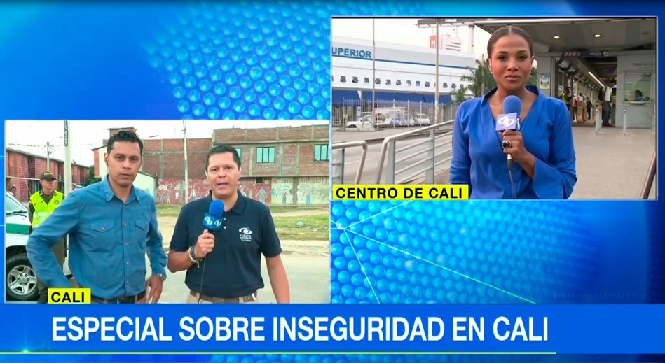 NoticiasCaracol's tweet photo. Nos tomamos la capital del Valle para hablar de #SeguridadCali Cobertura especial con @MabellorenaLara, @juanrobertovarg y @cagu27 https://t.co/d0ywo9L7tU