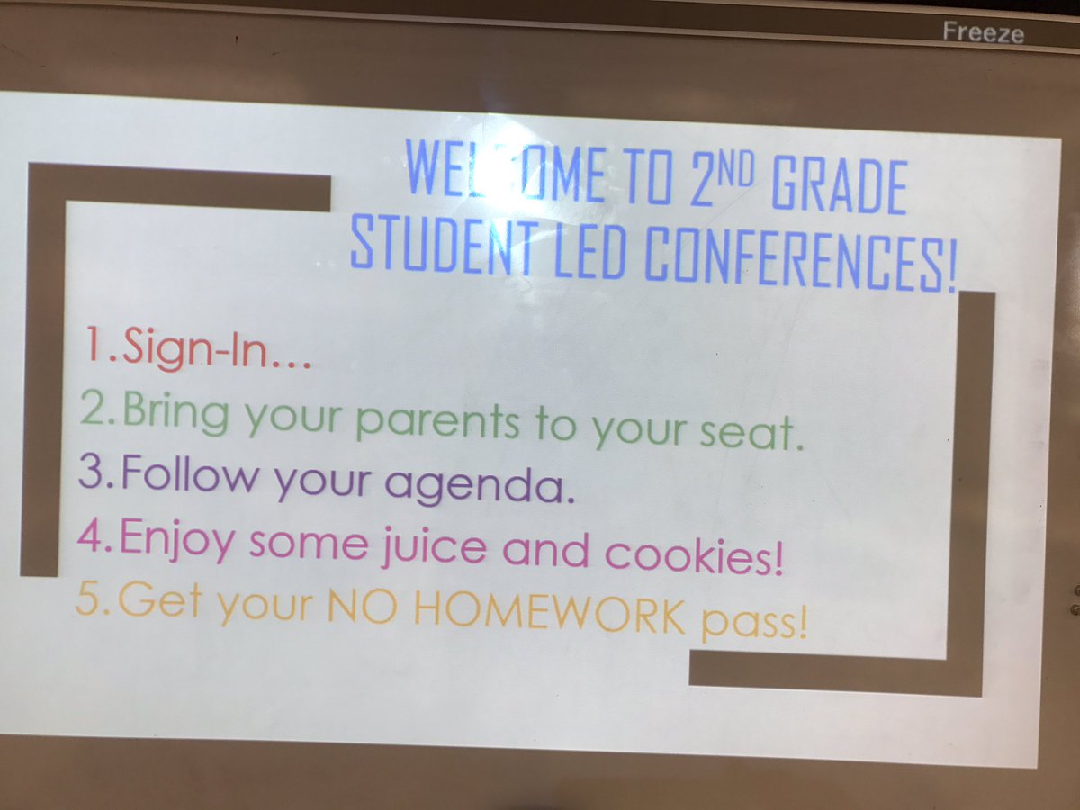 lemoncloud34's tweet photo. Proud students sharing their accomplishments and goals! @ParksideProud #studentled conferences #grade2 https://t.co/GtCZmskoZt