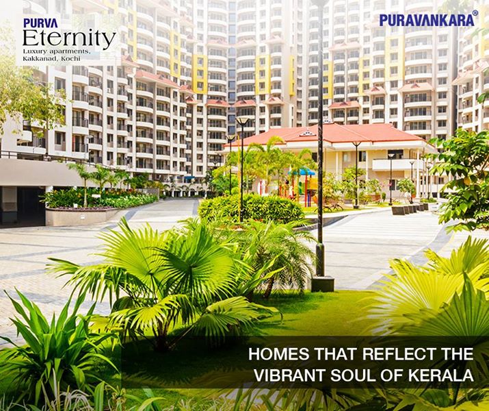 puravankara's tweet photo. #PurvaEternity in #Kochi beautifully encapsulates stunning beauty of #GodsownCountry, 2km from Collectorate Junction https://t.co/luw52a1Scj https://t.co/UEoTjVTQv4