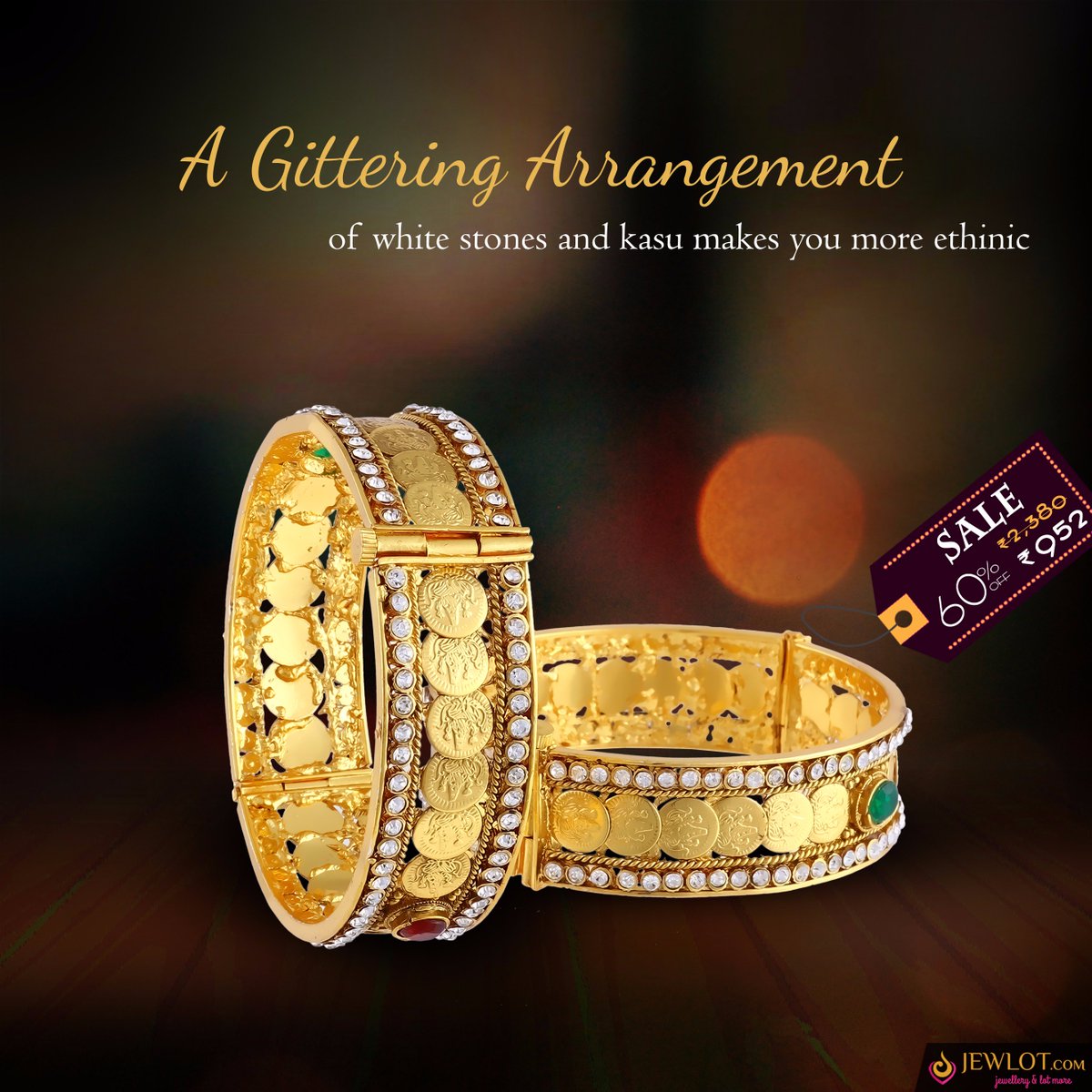 Jewlott's tweet photo. Be More Ethnic with These Beautiful 
Bangles!! 60 % Off <3
#jewlot #sale `#offer
shop @http://bit.ly/2kkXUtG
see more @http://bit.ly/2liXbx1 https://t.co/d60gERe7f1