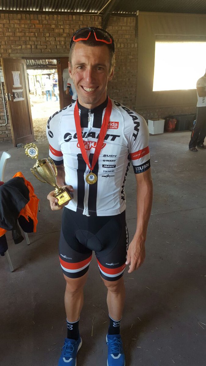 <a href="/theuns_vdBank/">Theuns van der Bank</a> winning SA champs TT 30-34 , well done! @EnjoyFitnessZA @USN_Purefit <a href="/RudyProjectSA/">Rudy Project SA</a> <a href="/TeamIntellibus/">Team Intellibus</a> <a href="/vidaecaffe/">vida e caffè</a>