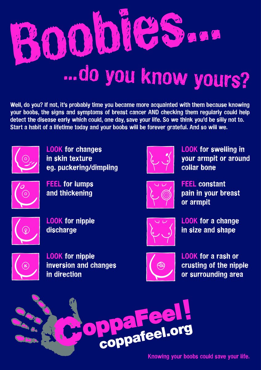 UBTCambridge's tweet photo. It's the last day of the Cambridge #pinkweek so we thought we'd remind you of exactly what you're looking for when checking your boobs! https://t.co/p3sdDpIpQ8