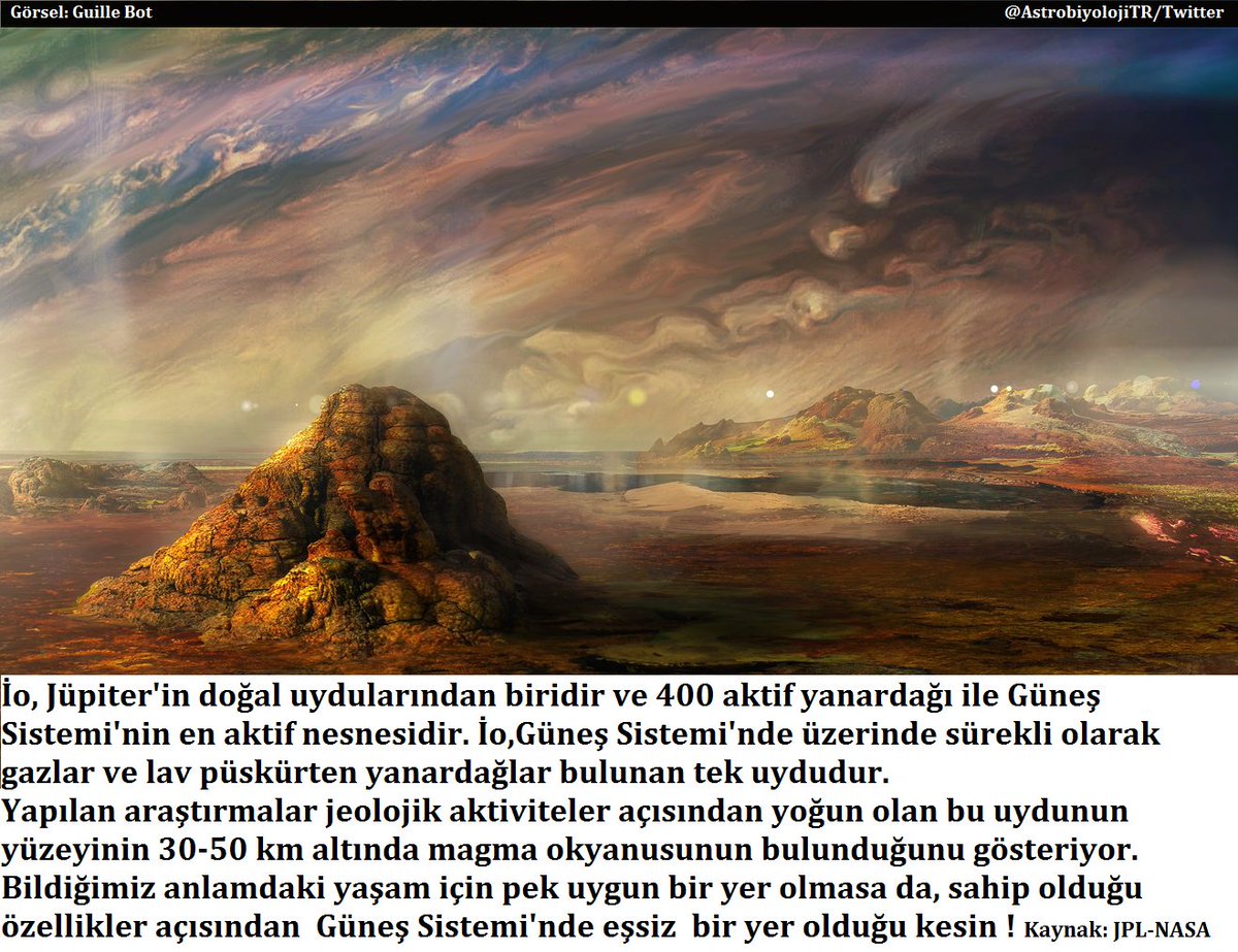 AstrobiyolojiTR's tweet photo. #Galileo uzay aracı, 1999'un sonlarında İo'nun yanından geçti ve uydunun birçok fotoğrafını çekti.
#astronomi #bilim #uzay #İo https://t.co/aPWPkglPMX