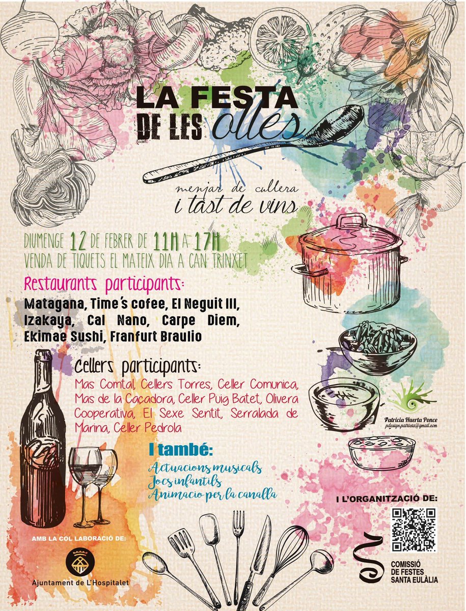 Este Domingo #lafestadelesolles se recupera en #lh en  #santaeulalia! #lh #autenticlh Quien se viene? <a href="/cocinaa3bandas/">cocina3bandas</a> <a href="/HospiGastro/">Hospitalet Gastronòmic</a> <a href="/lh_on/">Servei de Participació Ajuntament LH</a>
