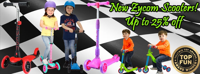 LamkinsToys's tweet photo. https://t.co/3V1NqNUGJX
We have a wide range of scooters for kids age 18 months and onwards.
#kidsrideon #kidsscooter #zycom #scooters https://t.co/ce9am71WAG