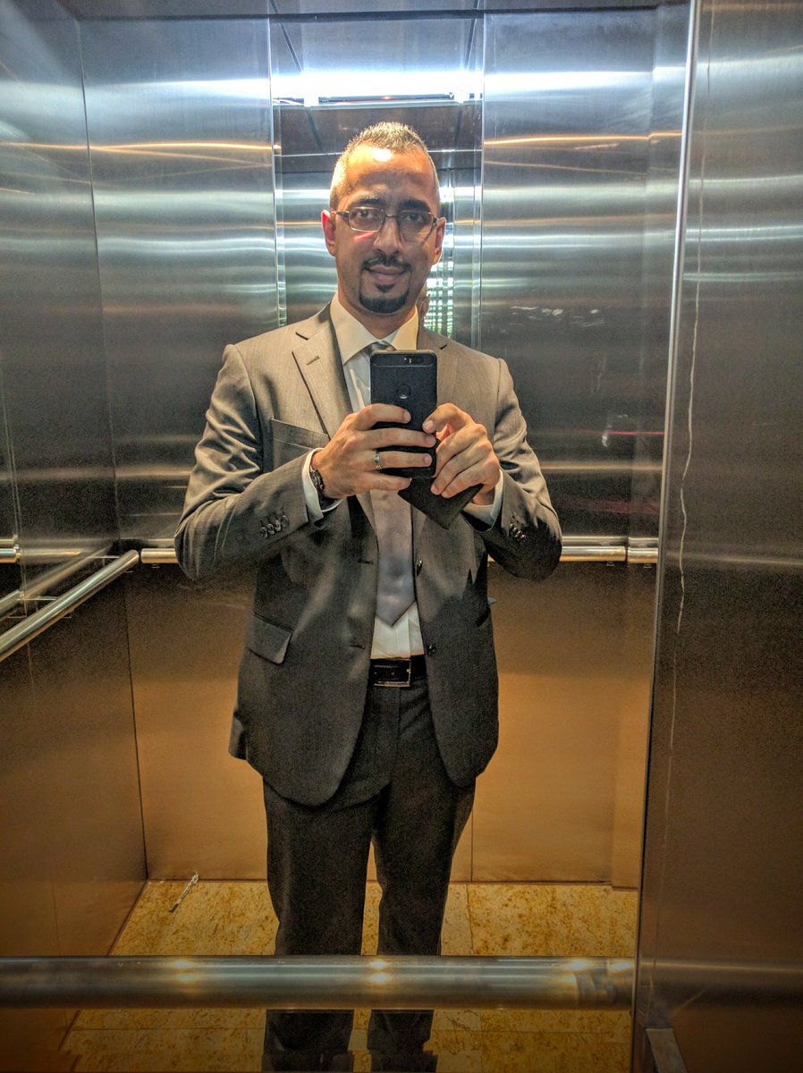 bigbeardomar's tweet photo. Looking sharp first day at work ! https://t.co/YqWuEAdRes