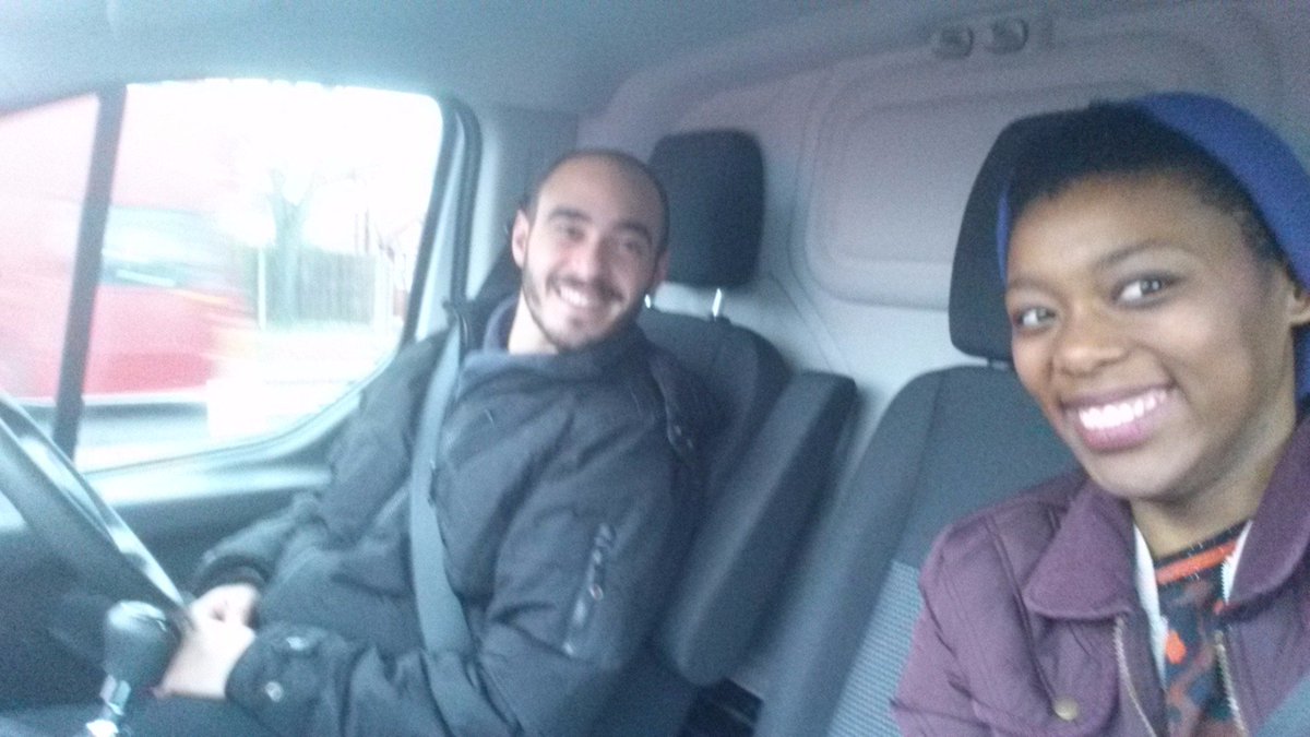 mphorebo's tweet photo. @SmileAugustus Look at Augustus and his smile😂 #stuckintraffic #tourweektake3 #Spelthorne #Surrey https://t.co/nU1JHWE91u