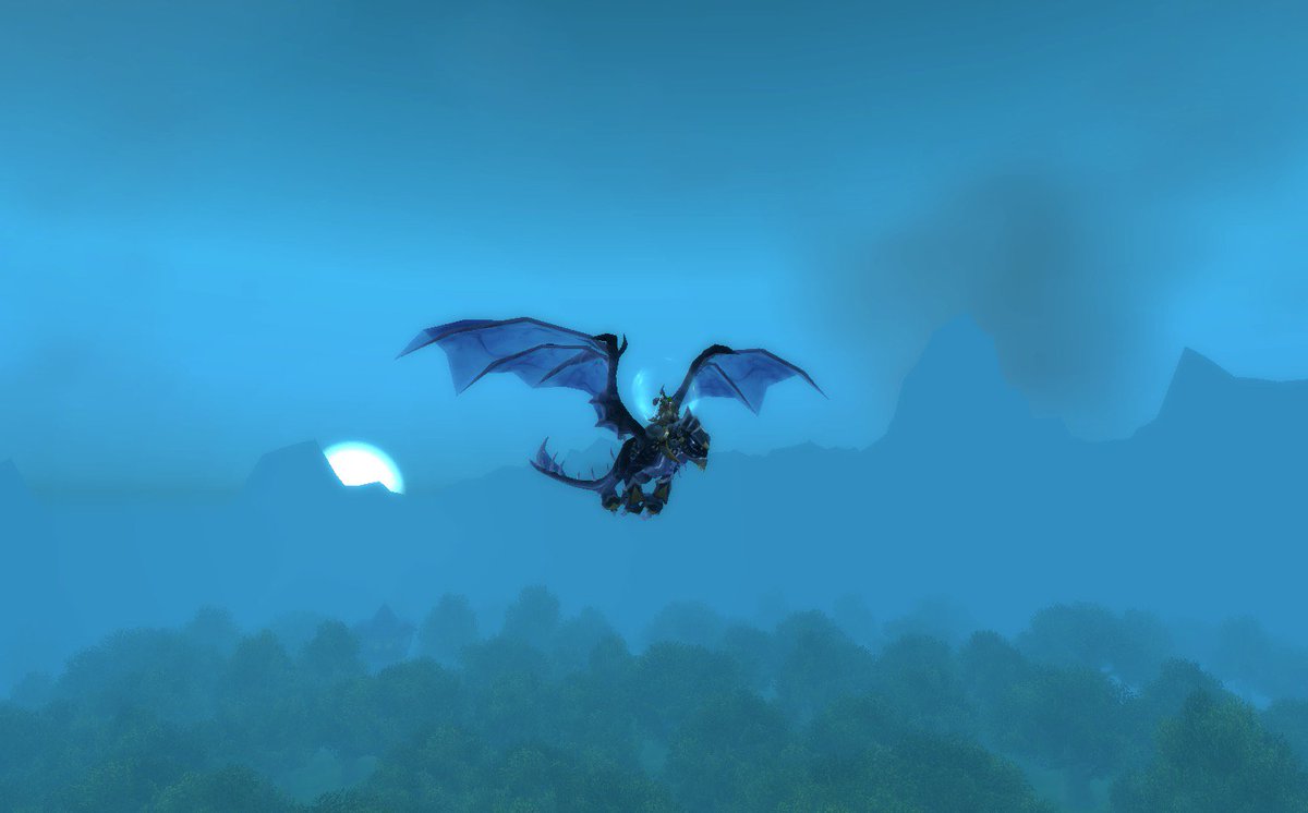 Thyrawow's tweet image. From the first TW dungeon this year, a few weeks ago! I had about 1k attempts. So Happy! #warcraft #wowmount #mountdrop #infinitetimereaver