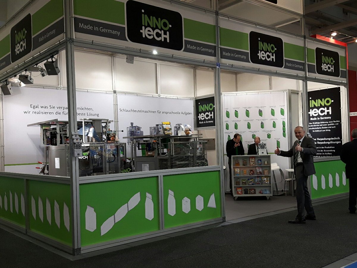 Koffie check! Stand check! Prins en Innotech zijn klaar voor u! Hal 3.1 C14