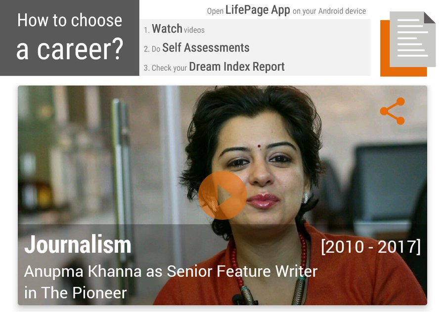 TeamLifePage's tweet photo. #LifePage,
#LifePageAndroidApp,
#Career,
#CareerCounselling,
#CareerAwareness,
#CareerGuidance,
#HowToChooseACareer,
#ChooseACareer,
#School https://t.co/5SahvBS9wF