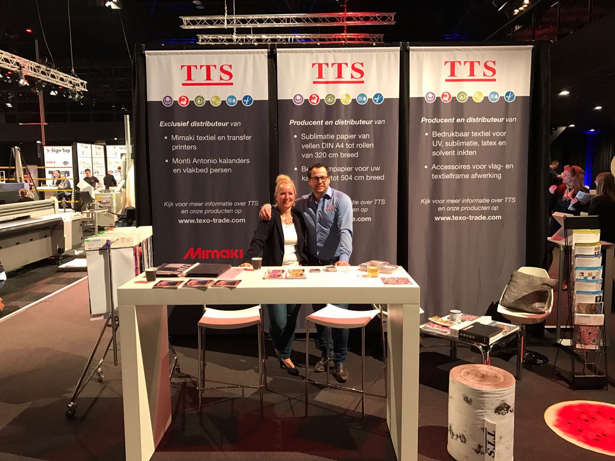 TexoTrade's tweet photo. Vandaag staan wij op de Vakdag Print & Sign!
Bezoek ons op stand G51 #TTS #Vakdagprintsign https://t.co/wxr4Sh5QHm
